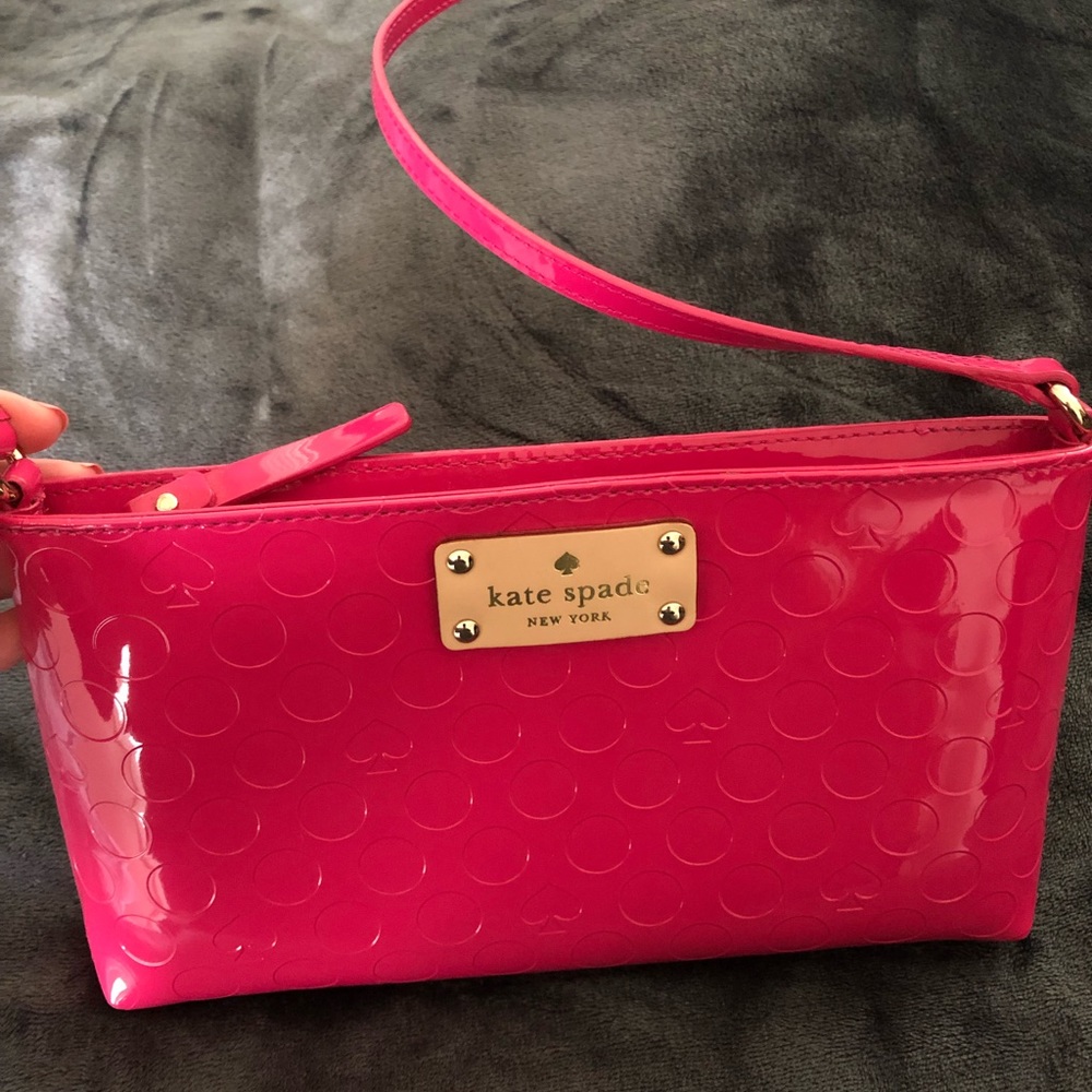 Kate Spade Fuchsia Shoulder/Crossbody Bag